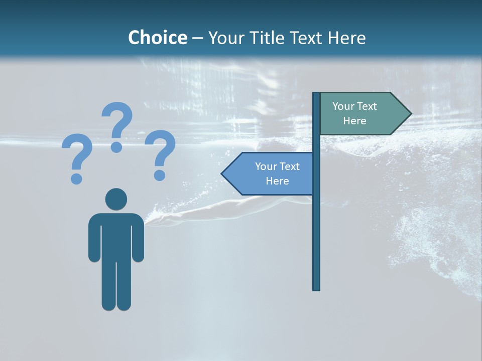 Horizontal Winner Muscular PowerPoint Template