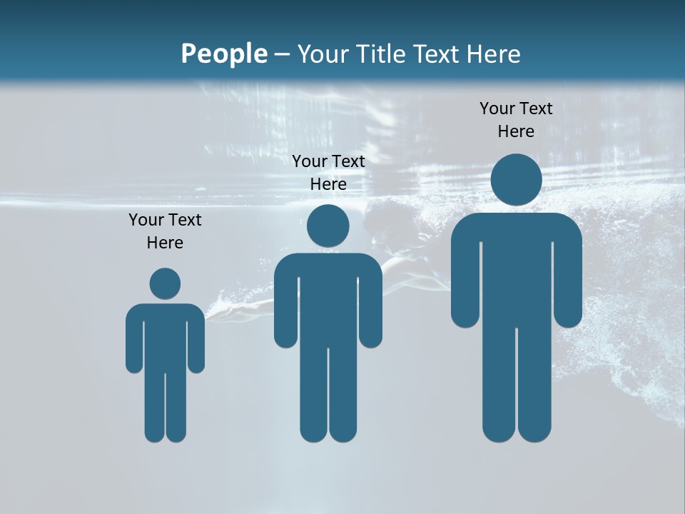 Horizontal Winner Muscular PowerPoint Template