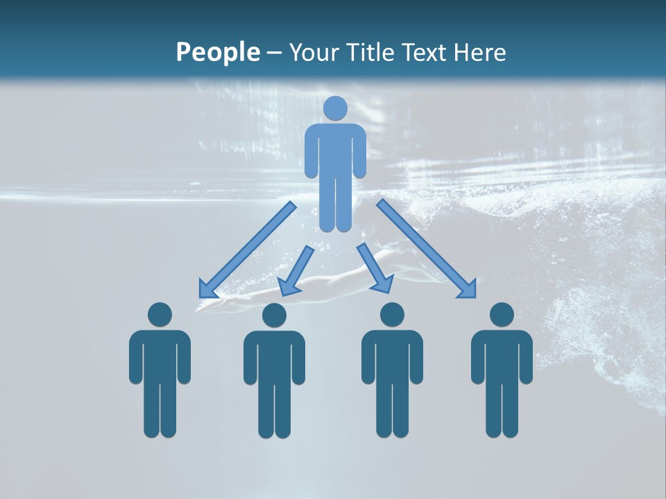 Horizontal Winner Muscular PowerPoint Template