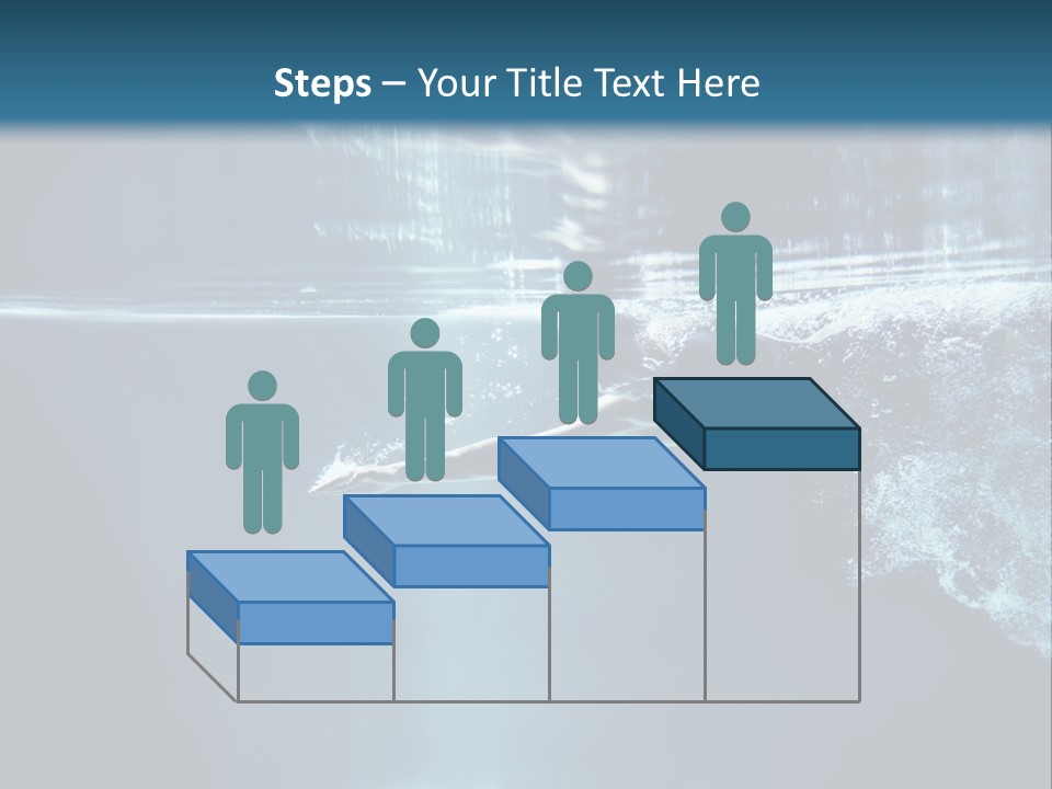 Horizontal Winner Muscular PowerPoint Template