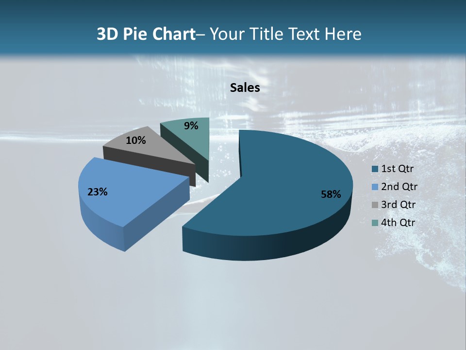 Horizontal Winner Muscular PowerPoint Template