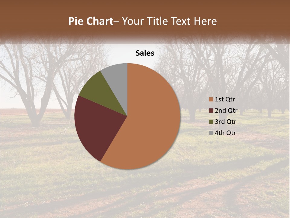 Photography Farm Trees PowerPoint Template