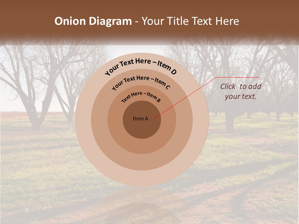 Photography Farm Trees PowerPoint Template