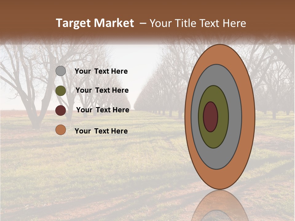 Photography Farm Trees PowerPoint Template