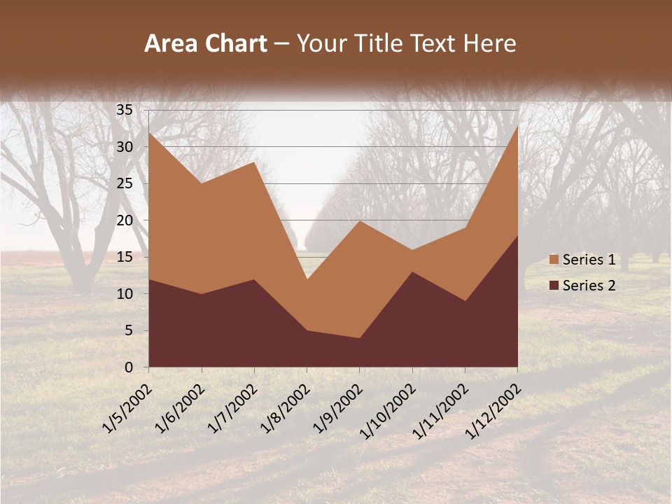 Photography Farm Trees PowerPoint Template