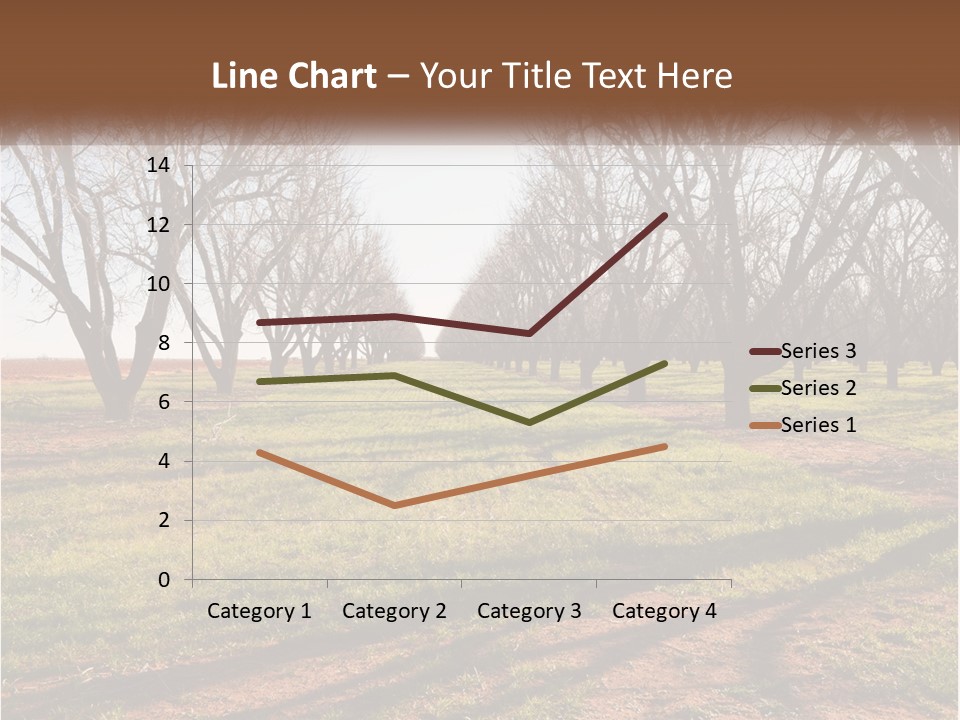 Photography Farm Trees PowerPoint Template