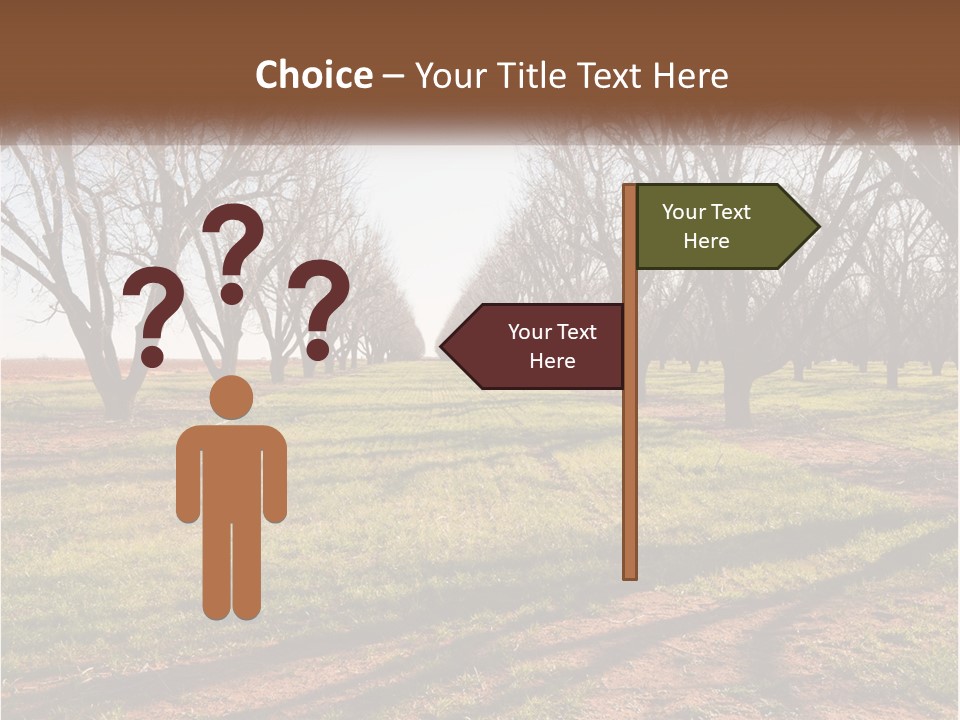 Photography Farm Trees PowerPoint Template