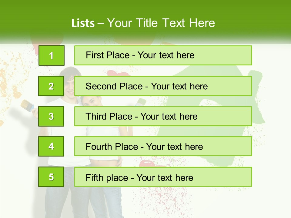 Color Repair Improvement PowerPoint Template