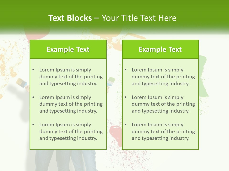Color Repair Improvement PowerPoint Template