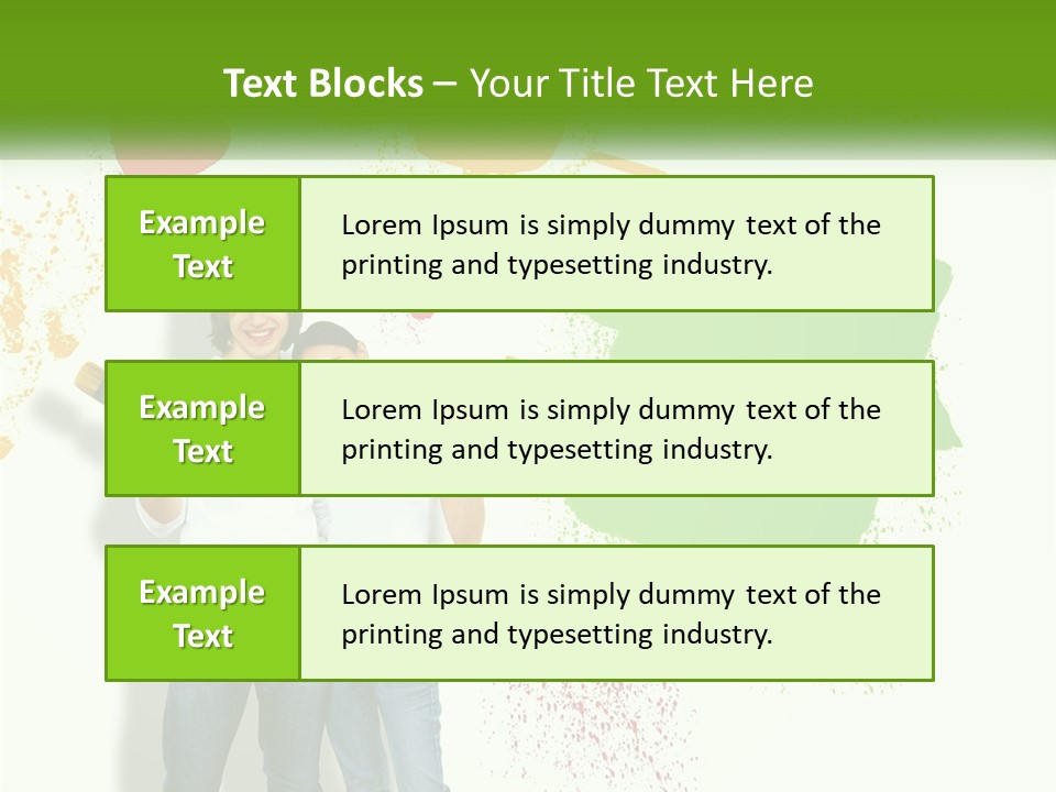 Color Repair Improvement PowerPoint Template