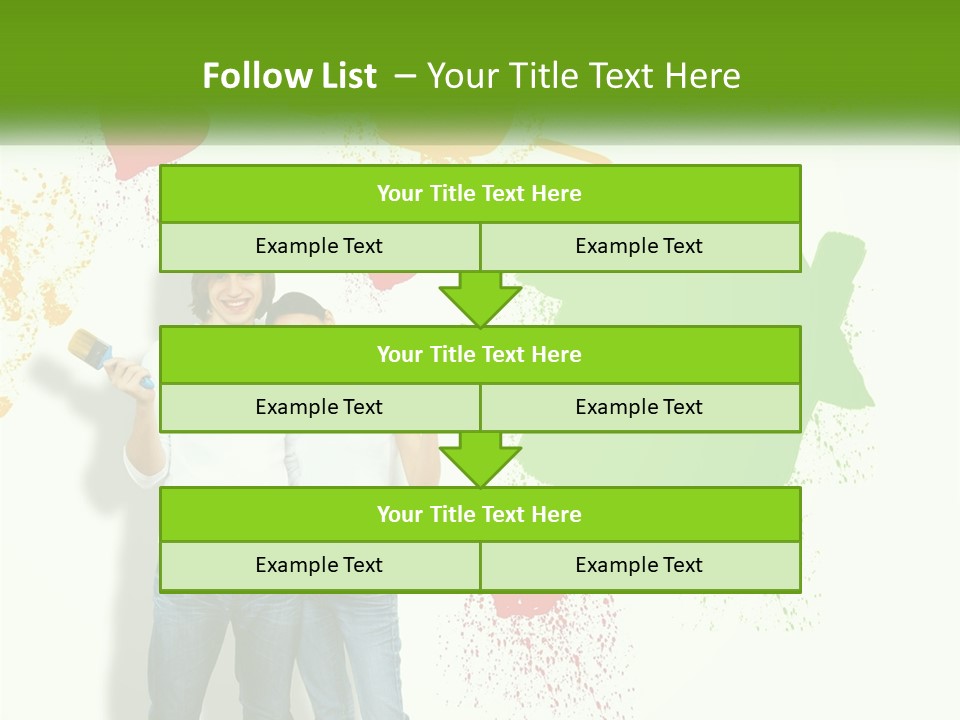 Color Repair Improvement PowerPoint Template