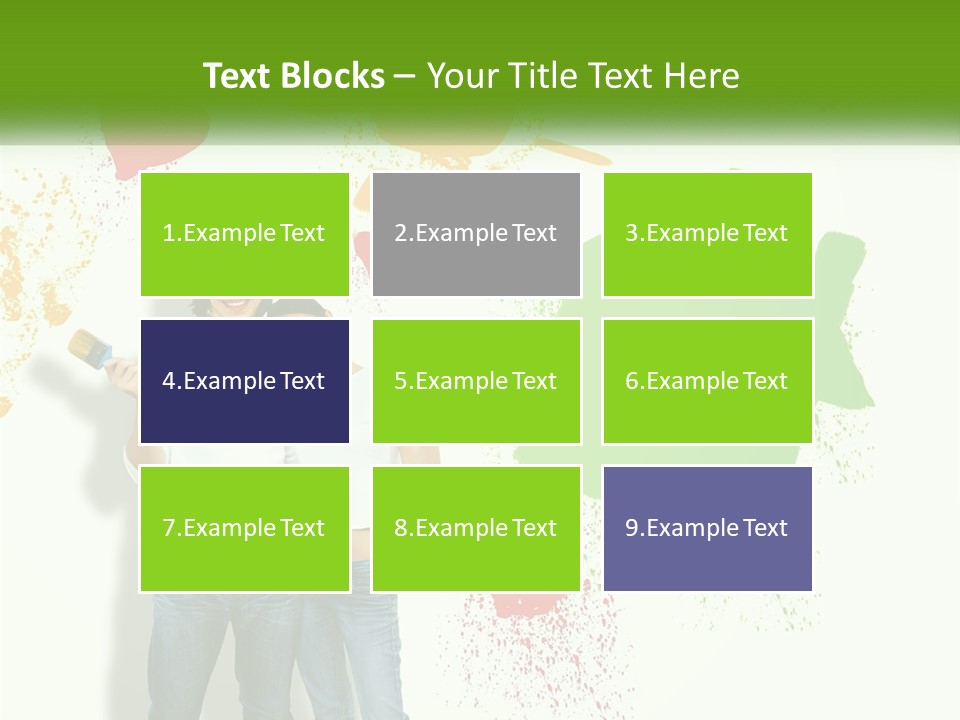 Color Repair Improvement PowerPoint Template