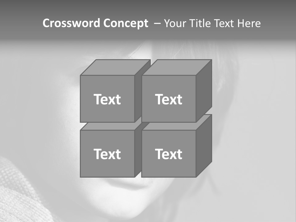 City Life Emotional Stress Threats PowerPoint Template