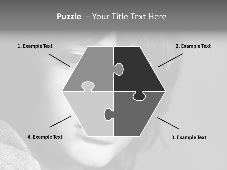 City Life Emotional Stress Threats PowerPoint Template