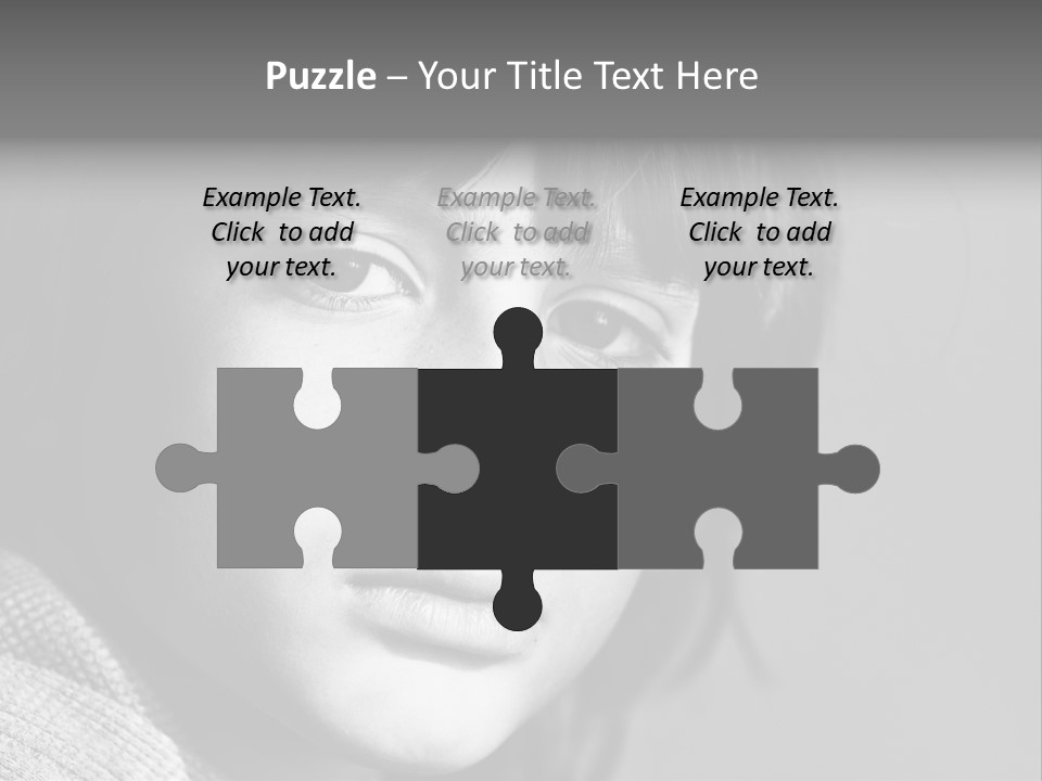 City Life Emotional Stress Threats PowerPoint Template