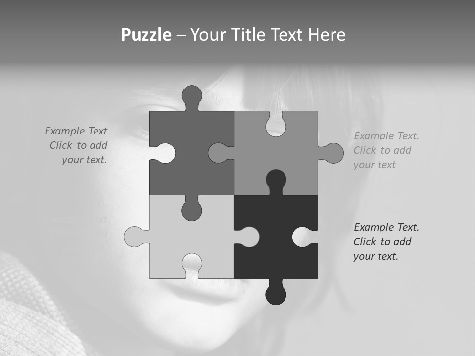 City Life Emotional Stress Threats PowerPoint Template