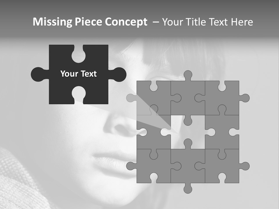 City Life Emotional Stress Threats PowerPoint Template