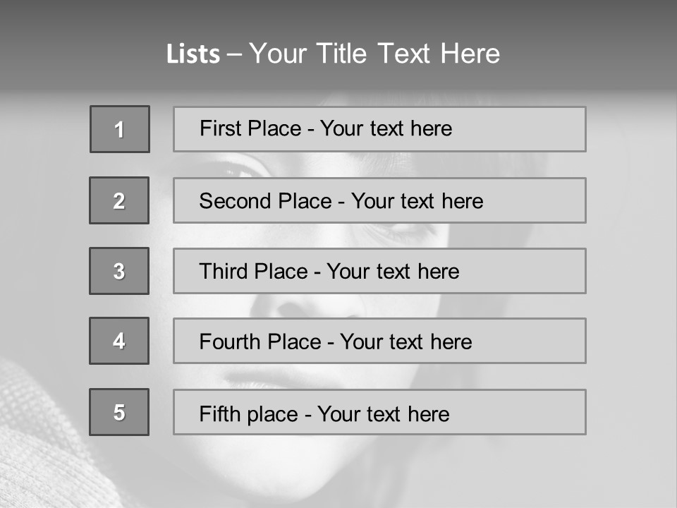 City Life Emotional Stress Threats PowerPoint Template