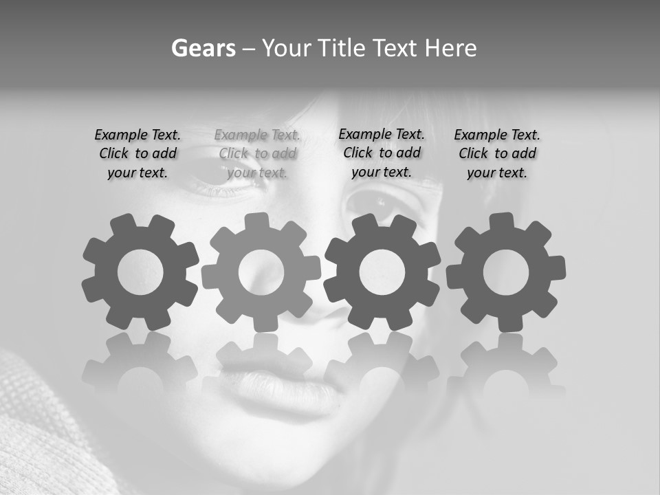 City Life Emotional Stress Threats PowerPoint Template