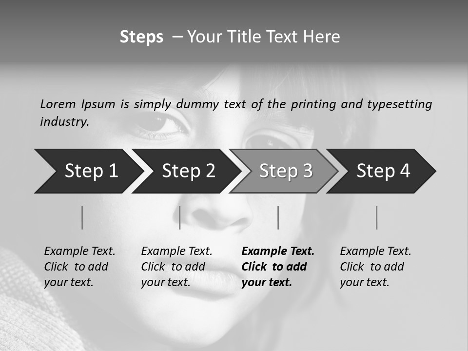 City Life Emotional Stress Threats PowerPoint Template