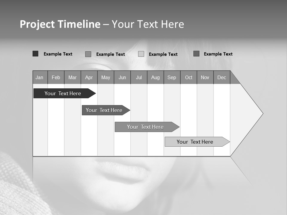 City Life Emotional Stress Threats PowerPoint Template