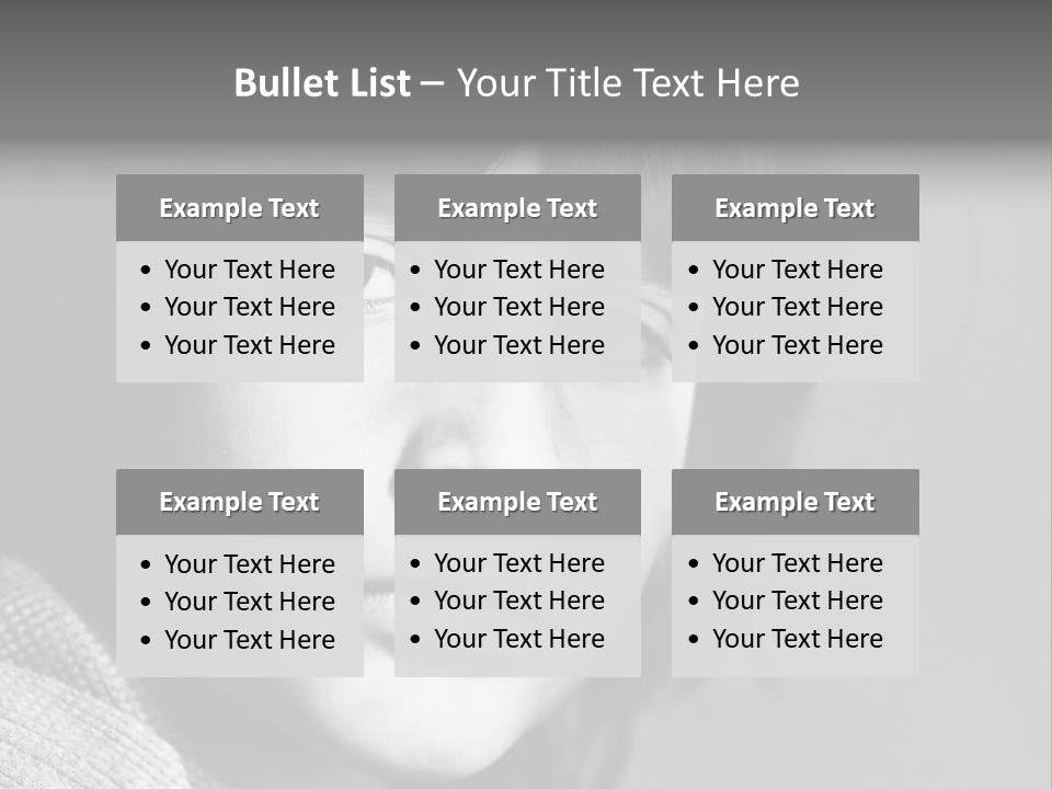 City Life Emotional Stress Threats PowerPoint Template