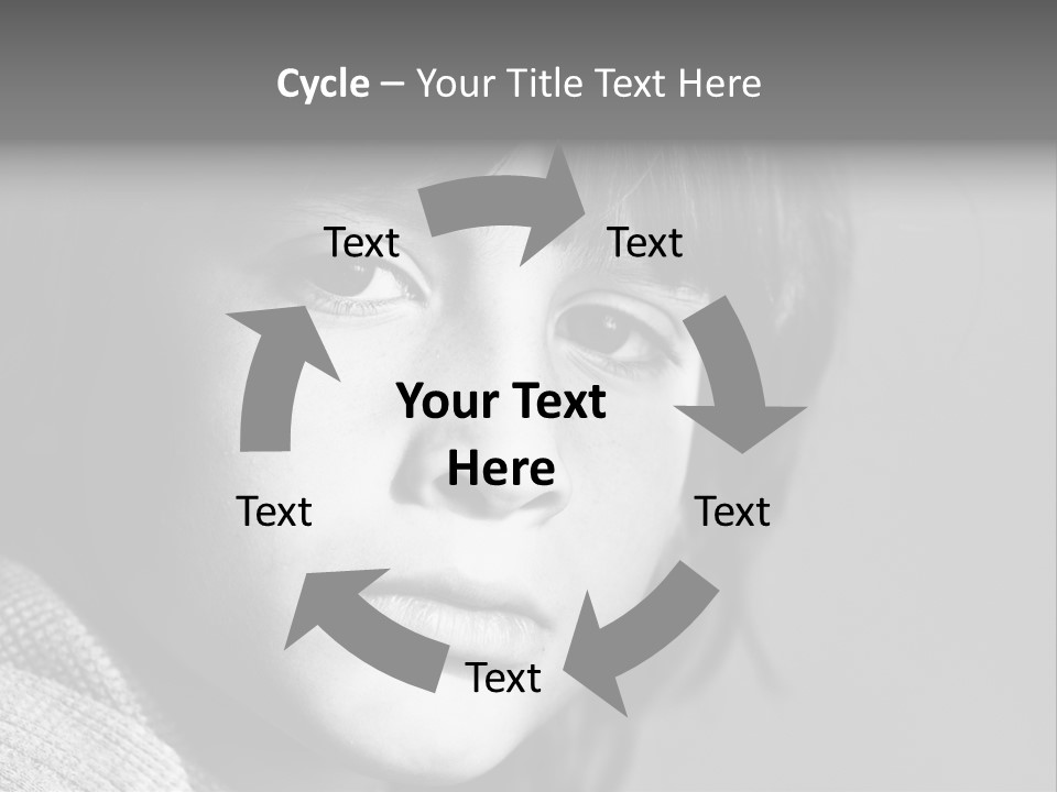 City Life Emotional Stress Threats PowerPoint Template