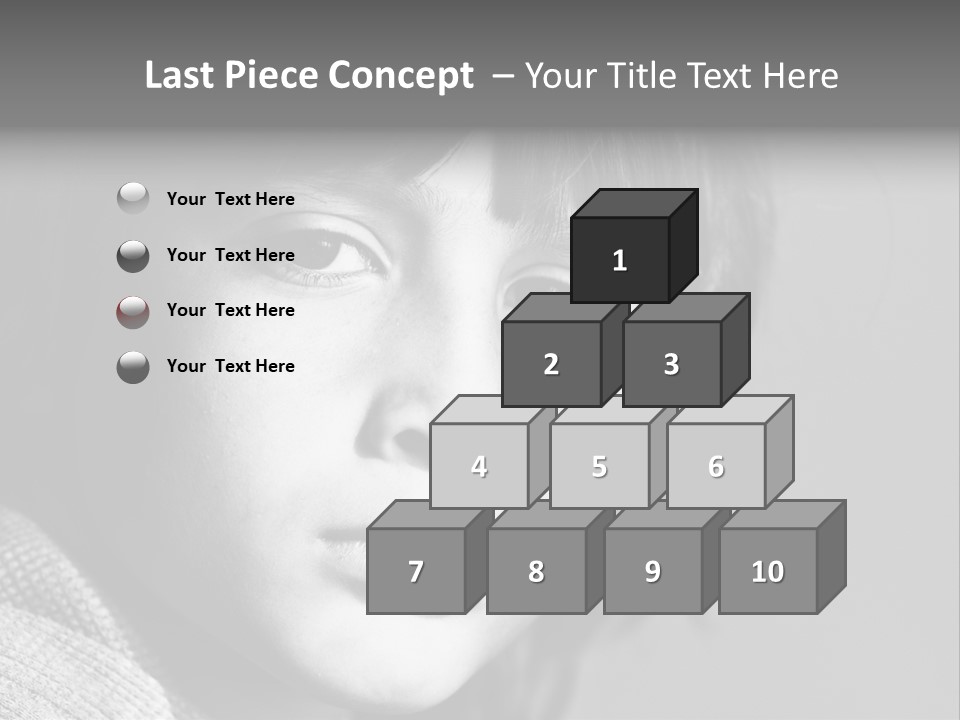 City Life Emotional Stress Threats PowerPoint Template