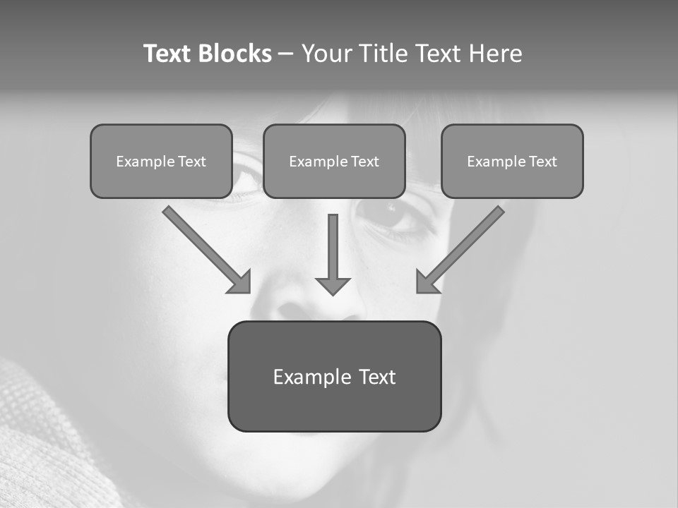 City Life Emotional Stress Threats PowerPoint Template