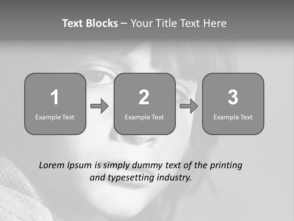 City Life Emotional Stress Threats PowerPoint Template