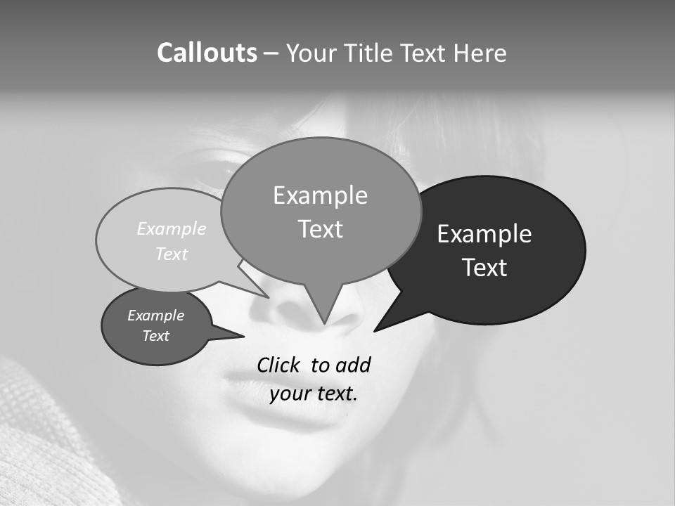 City Life Emotional Stress Threats PowerPoint Template