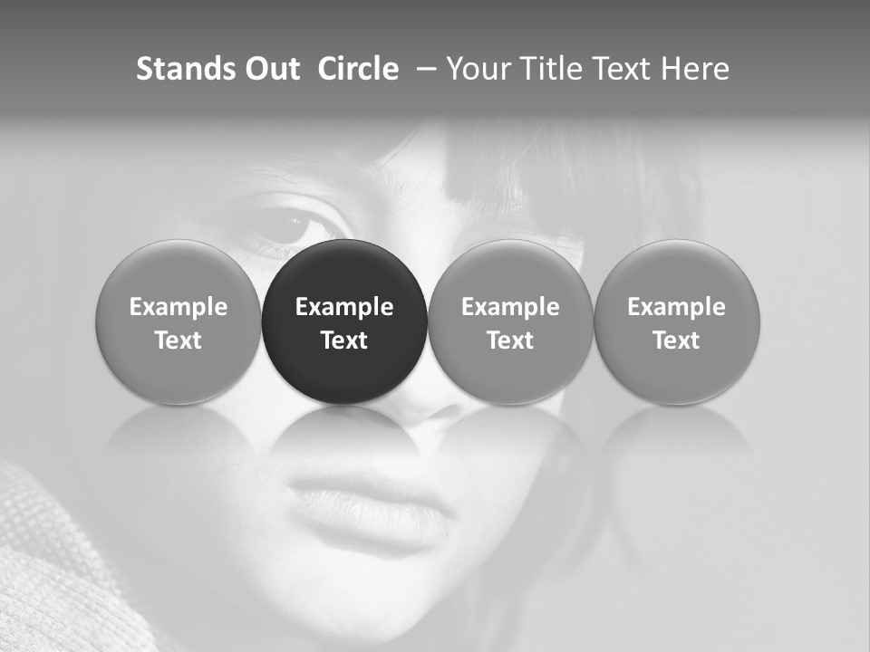 City Life Emotional Stress Threats PowerPoint Template