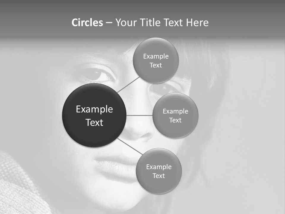 City Life Emotional Stress Threats PowerPoint Template