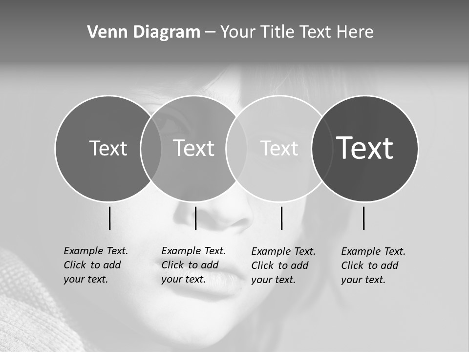 City Life Emotional Stress Threats PowerPoint Template