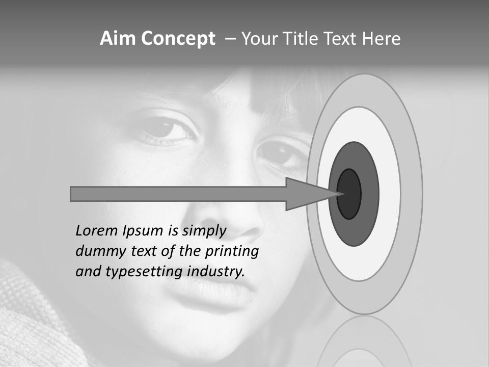 City Life Emotional Stress Threats PowerPoint Template