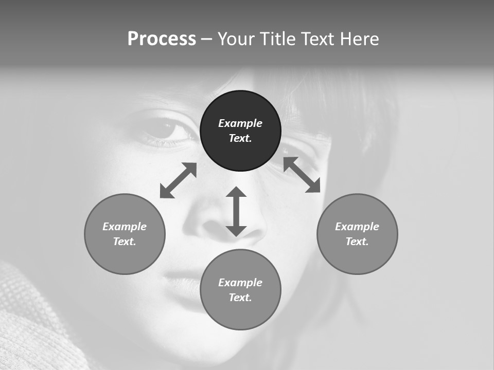 City Life Emotional Stress Threats PowerPoint Template