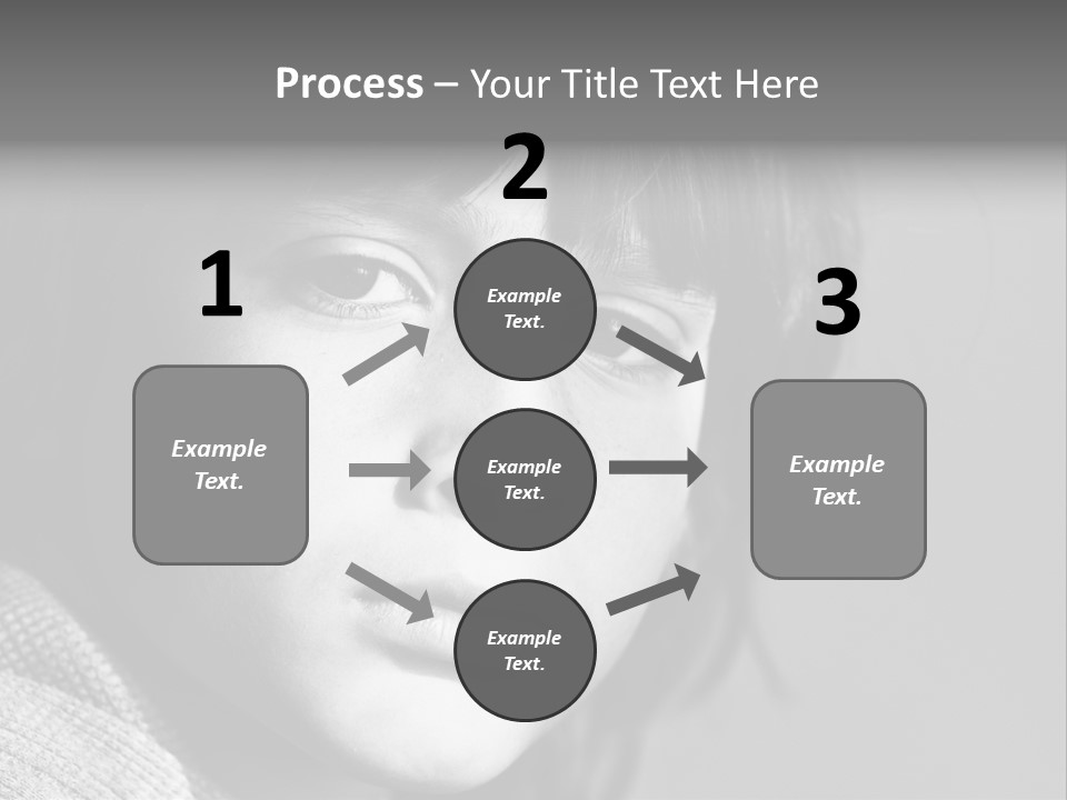 City Life Emotional Stress Threats PowerPoint Template