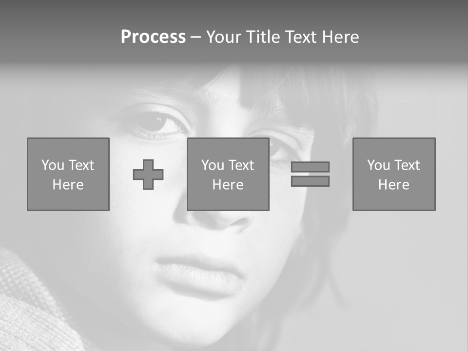 City Life Emotional Stress Threats PowerPoint Template