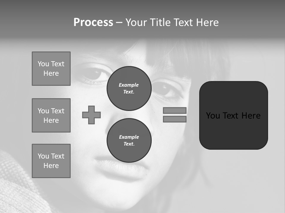 City Life Emotional Stress Threats PowerPoint Template