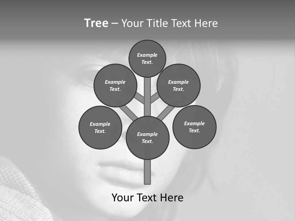 City Life Emotional Stress Threats PowerPoint Template