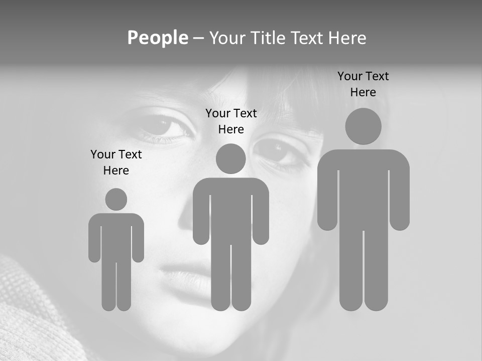 City Life Emotional Stress Threats PowerPoint Template