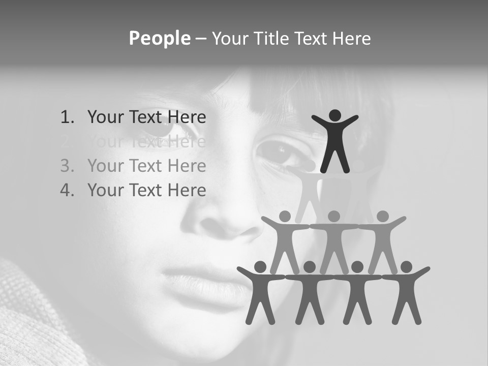 City Life Emotional Stress Threats PowerPoint Template