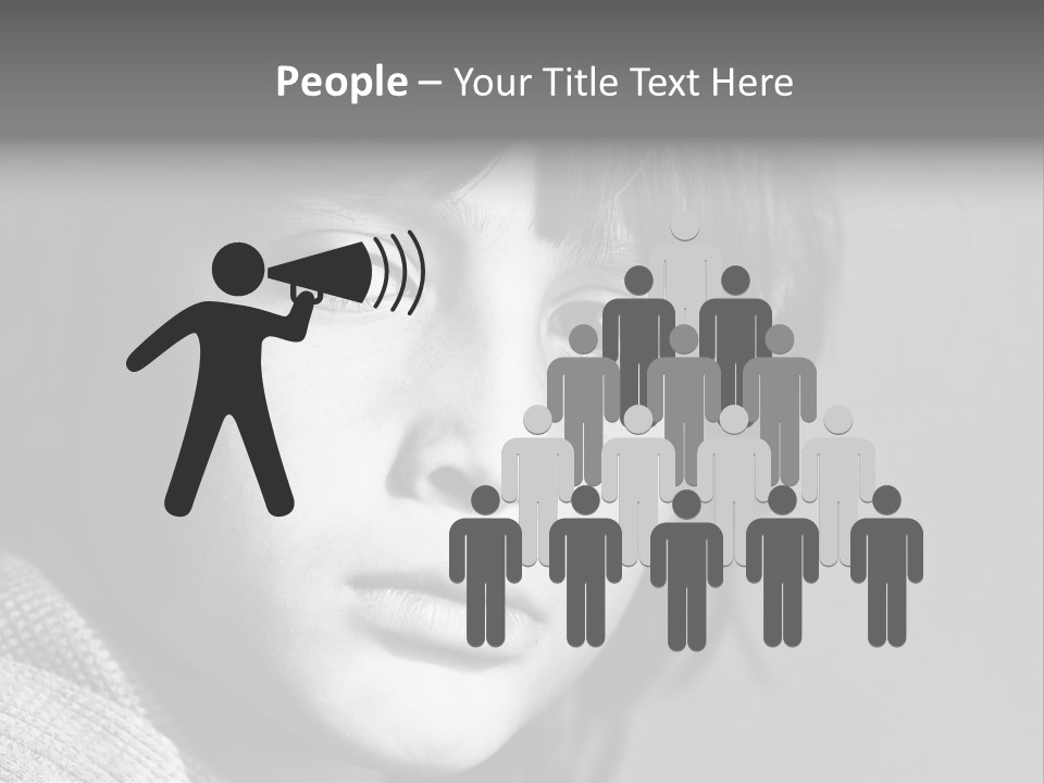 City Life Emotional Stress Threats PowerPoint Template