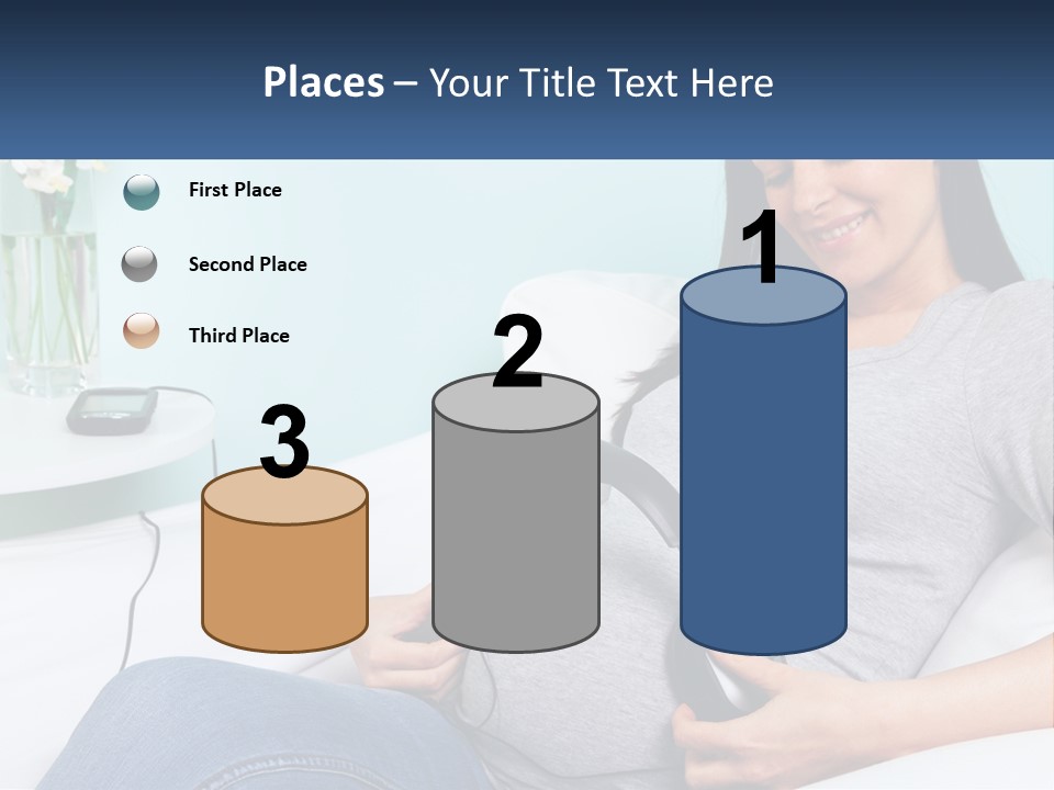 Foetus Thirties Listening PowerPoint Template