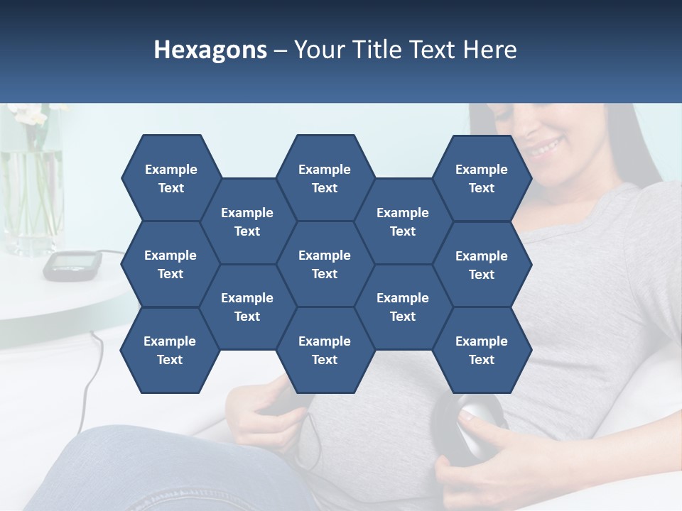 Foetus Thirties Listening PowerPoint Template