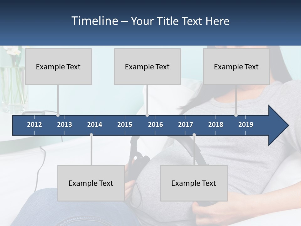Foetus Thirties Listening PowerPoint Template
