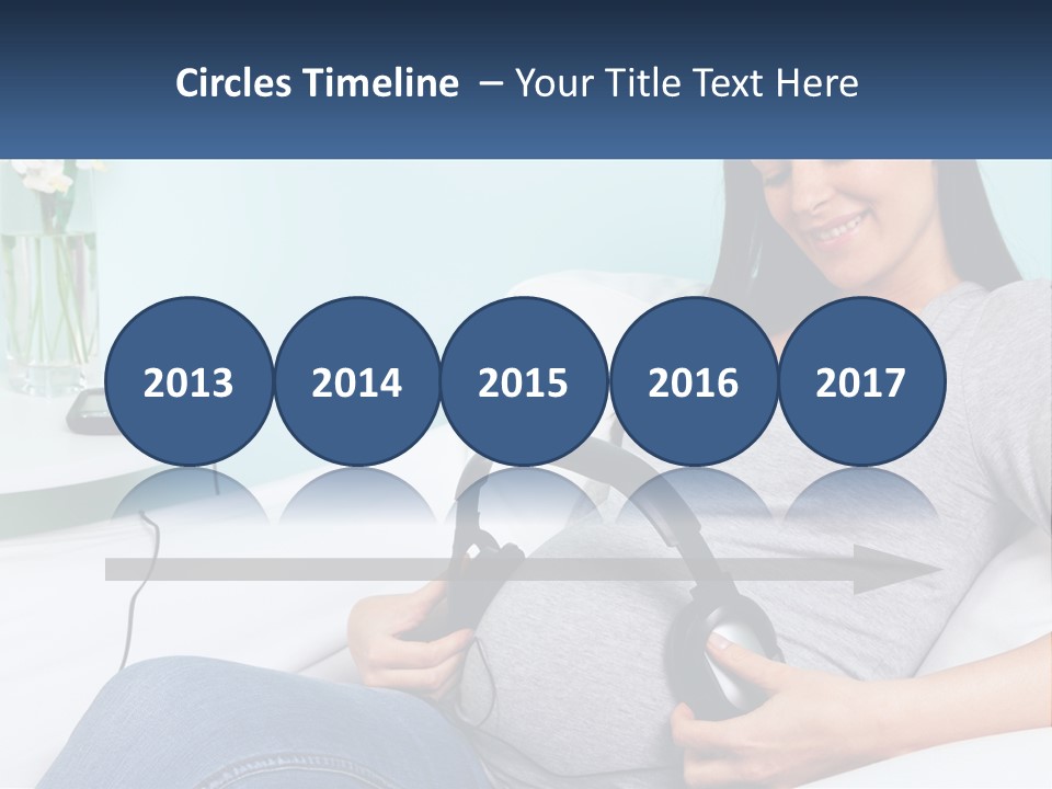 Foetus Thirties Listening PowerPoint Template