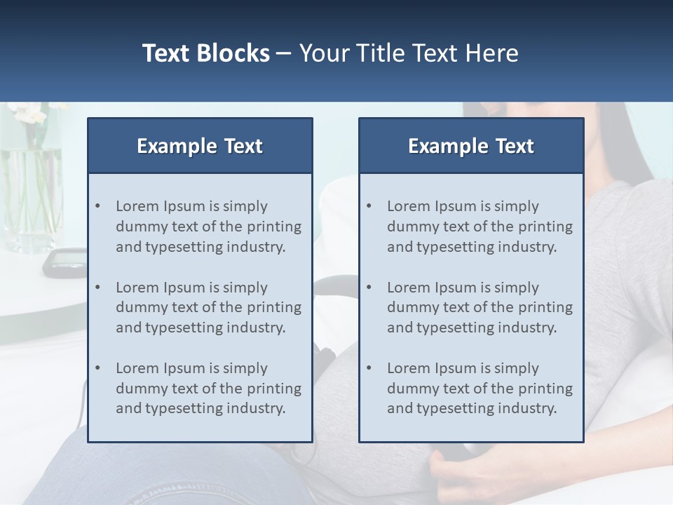 Foetus Thirties Listening PowerPoint Template