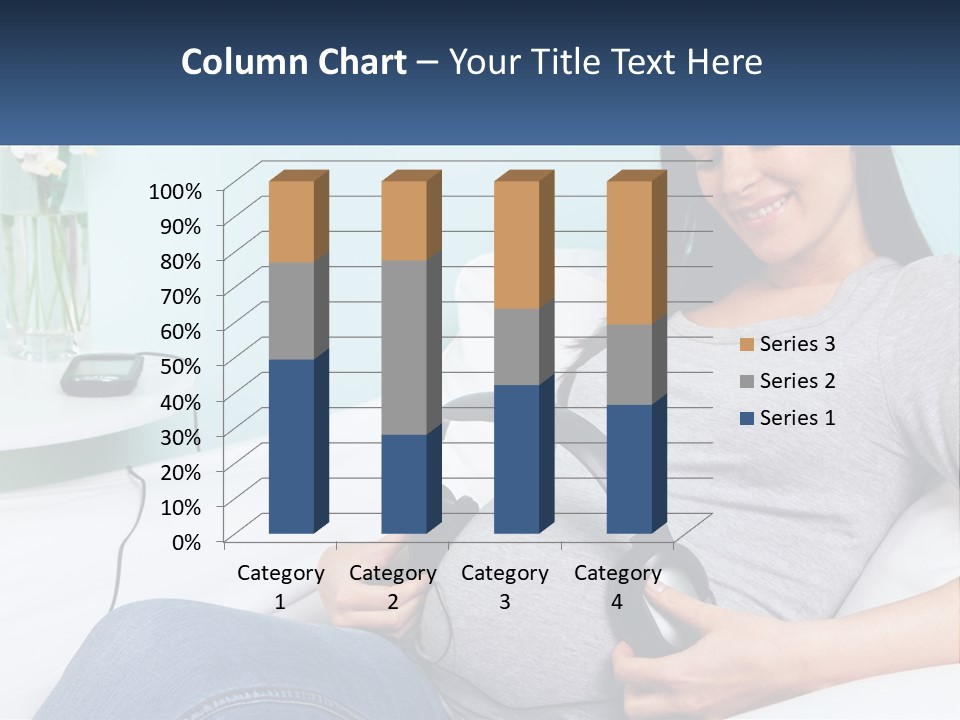 Foetus Thirties Listening PowerPoint Template