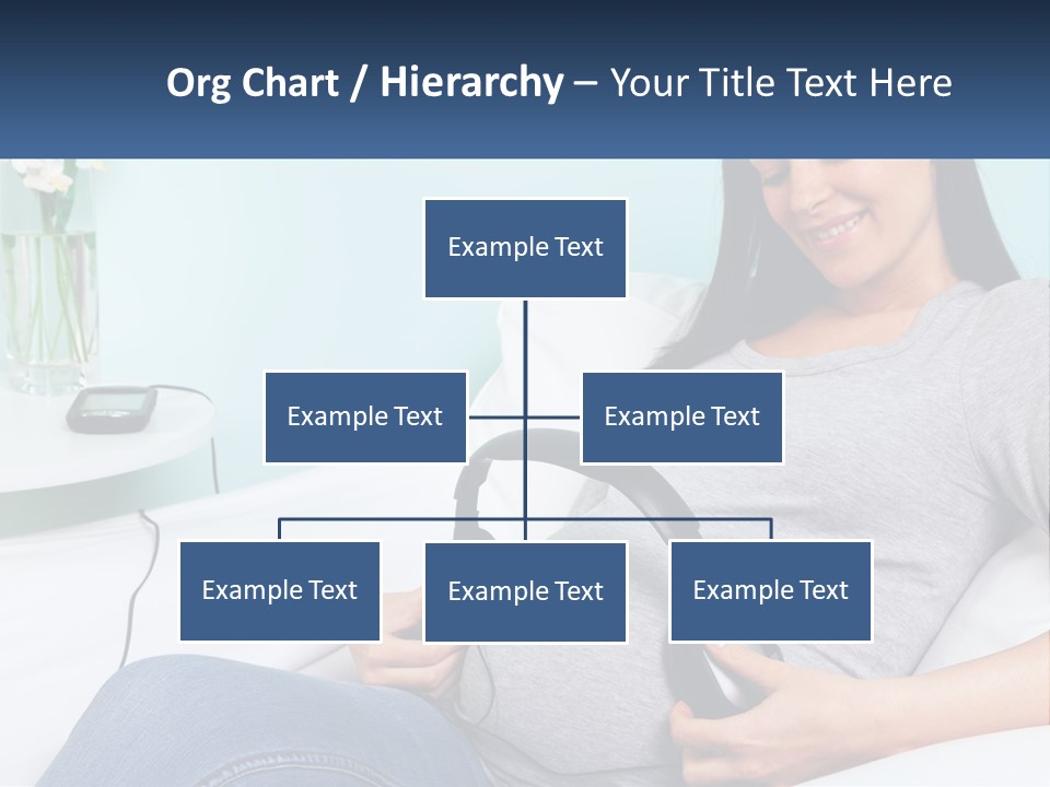 Foetus Thirties Listening PowerPoint Template